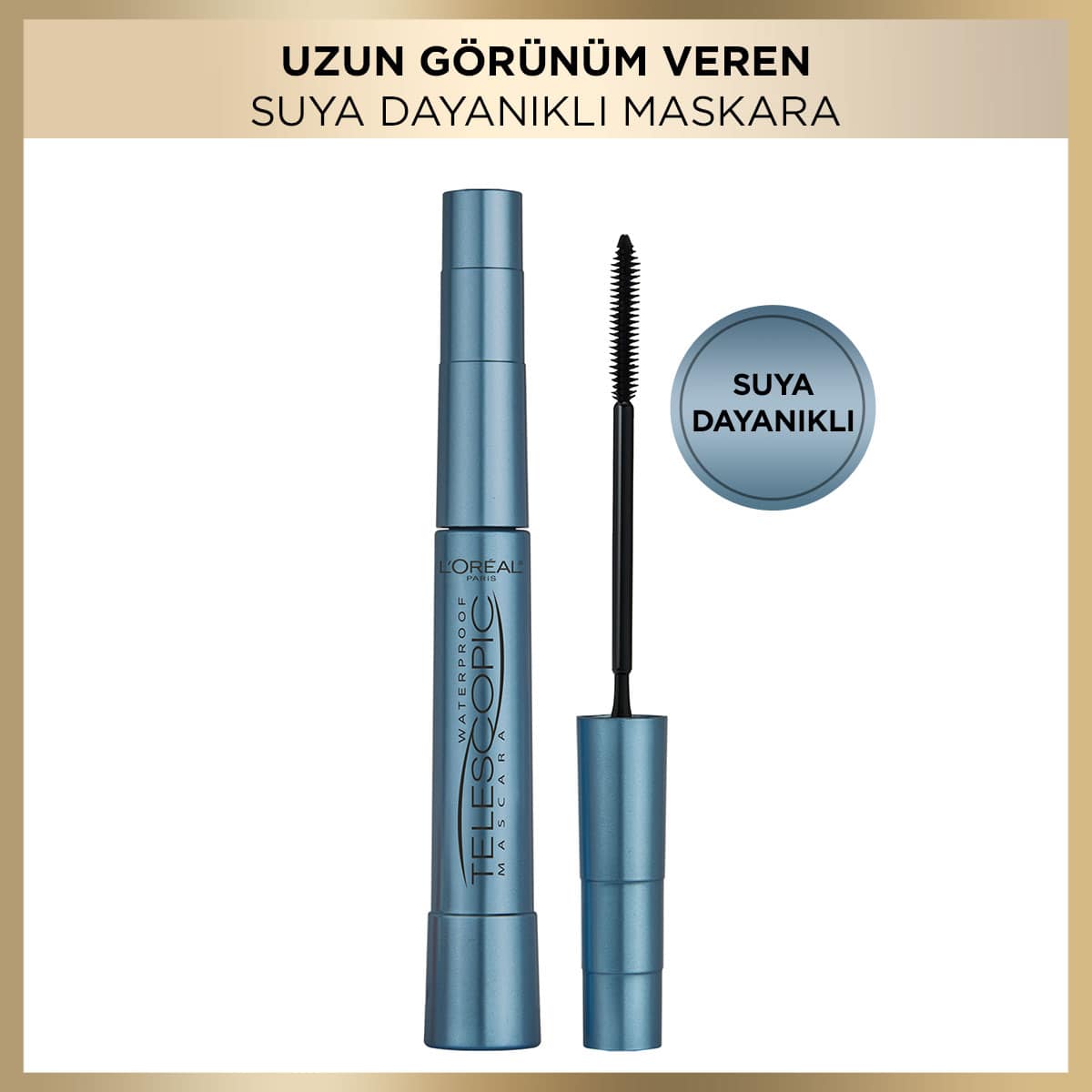 L'Oréal Paris Telescopic Suya Dayanıklı Maskara - Siyah