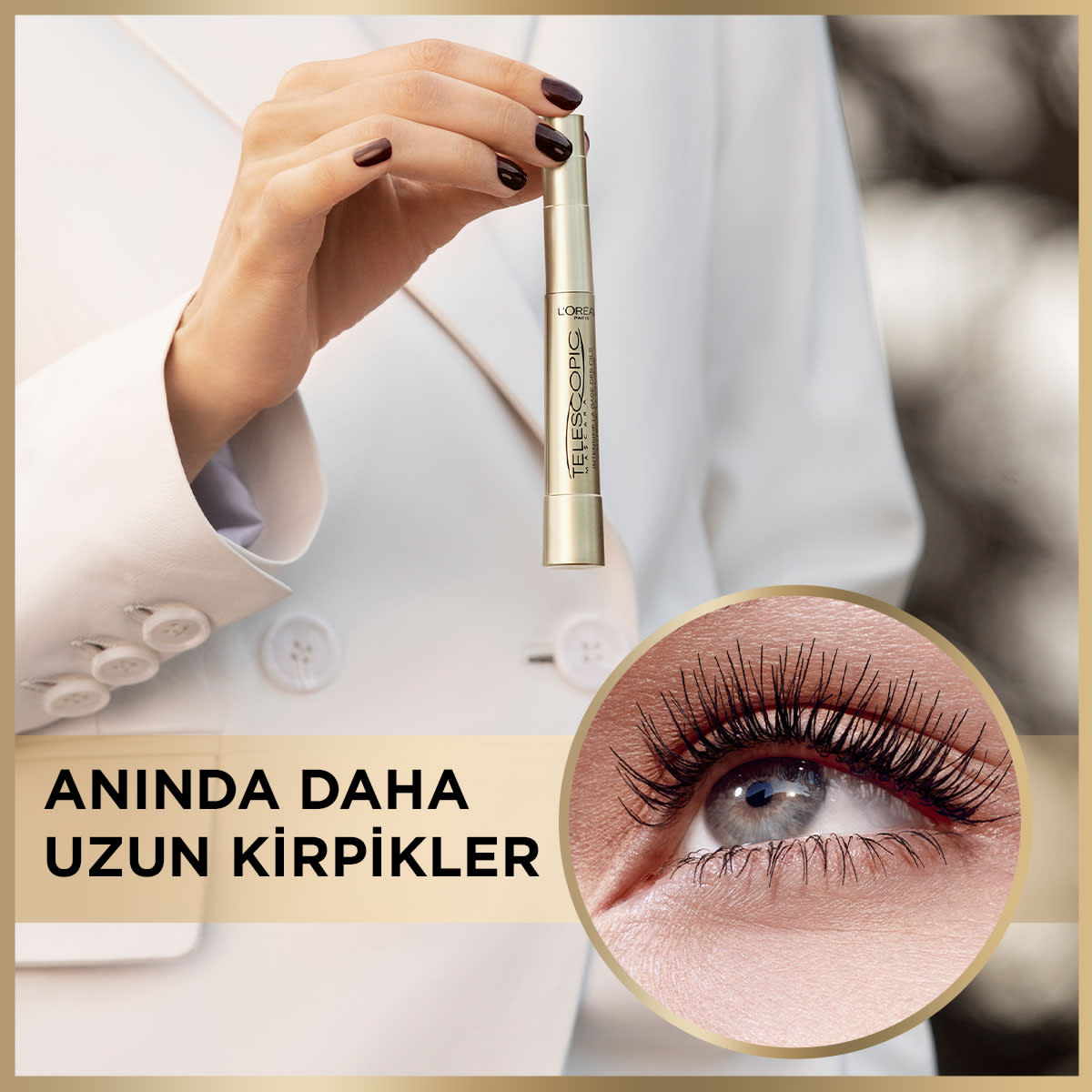 L'Oréal Paris Telescopic Suya Dayanıklı Maskara - Siyah