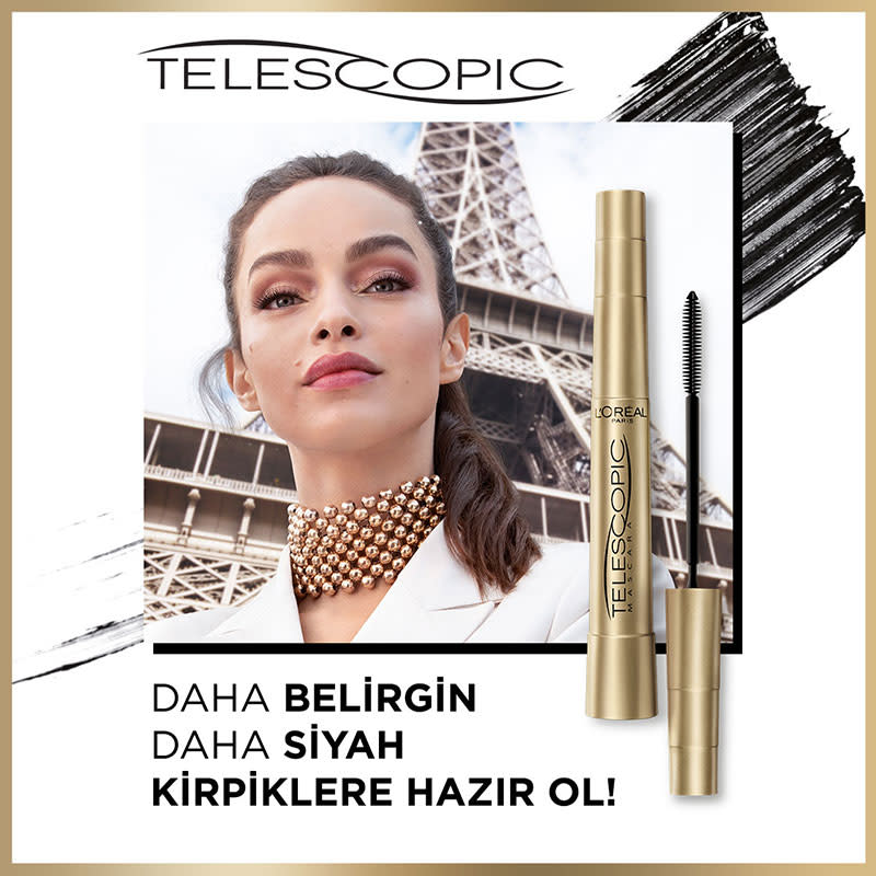 L'Oréal Paris Telescopic Suya Dayanıklı Maskara - Siyah