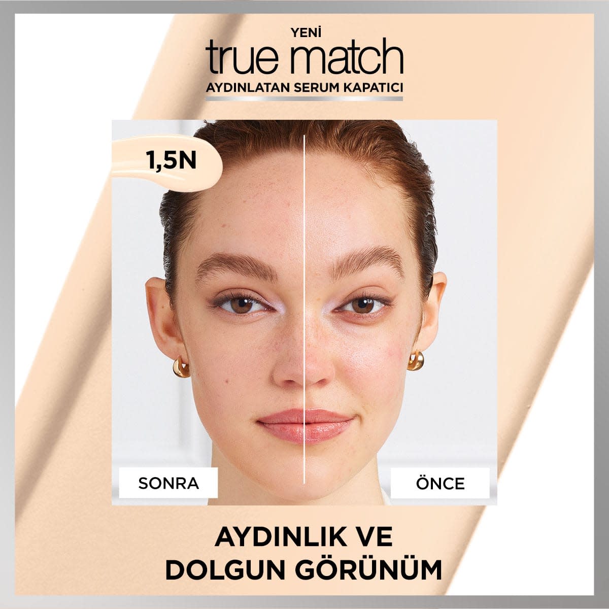 L'Oréal Paris True Match Aydınlatan Serum Kapatıcı - 1.5N 11 ml