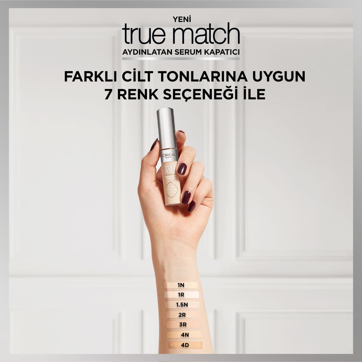 L'Oréal Paris True Match Aydınlatan Serum Kapatıcı - 1.5N 11 ml
