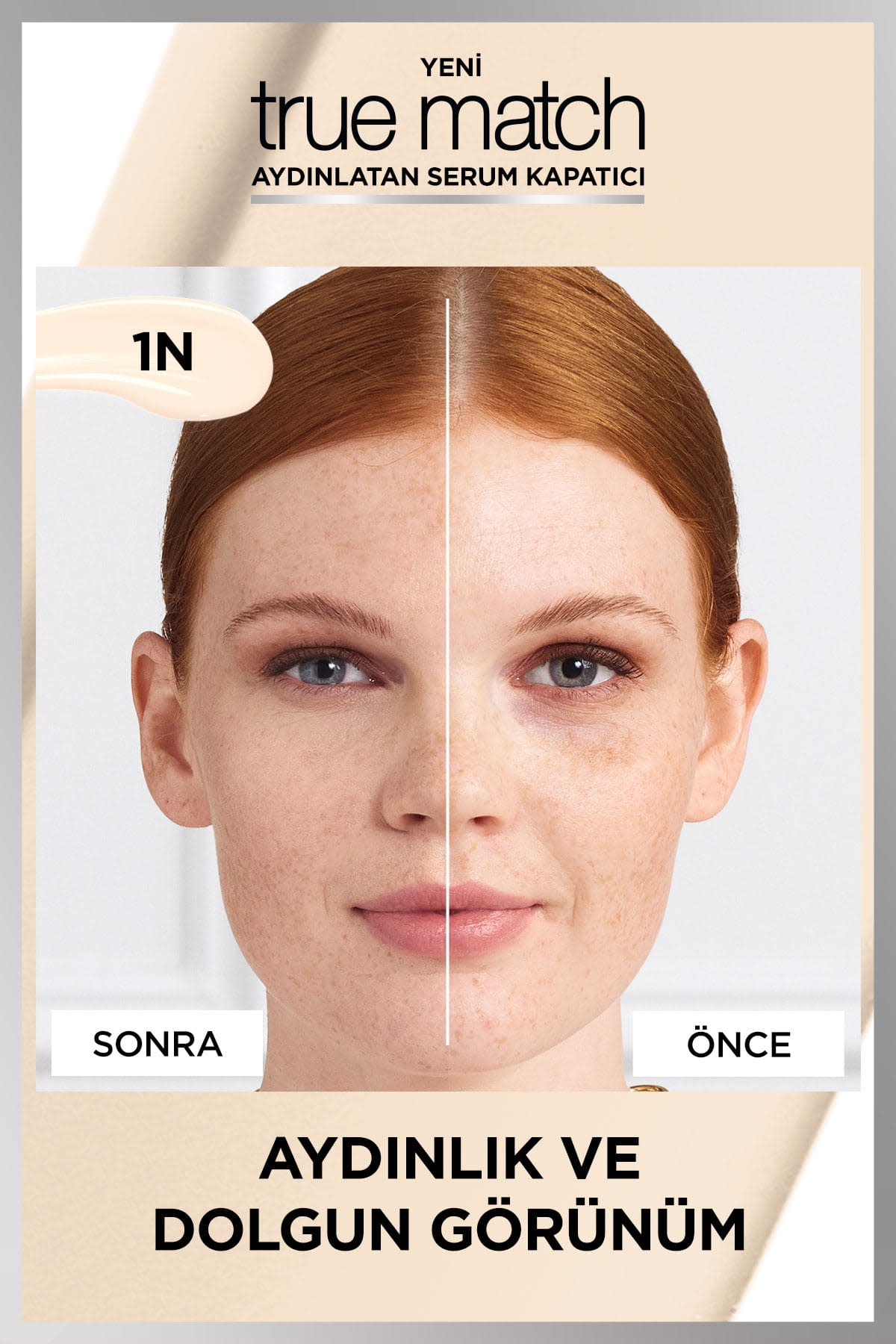 L'Oréal Paris True Match Aydınlatan Serum Kapatıcı - 1N 11 ml