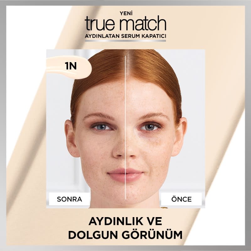 L'Oréal Paris True Match Aydınlatan Serum Kapatıcı - 1N 11 ml