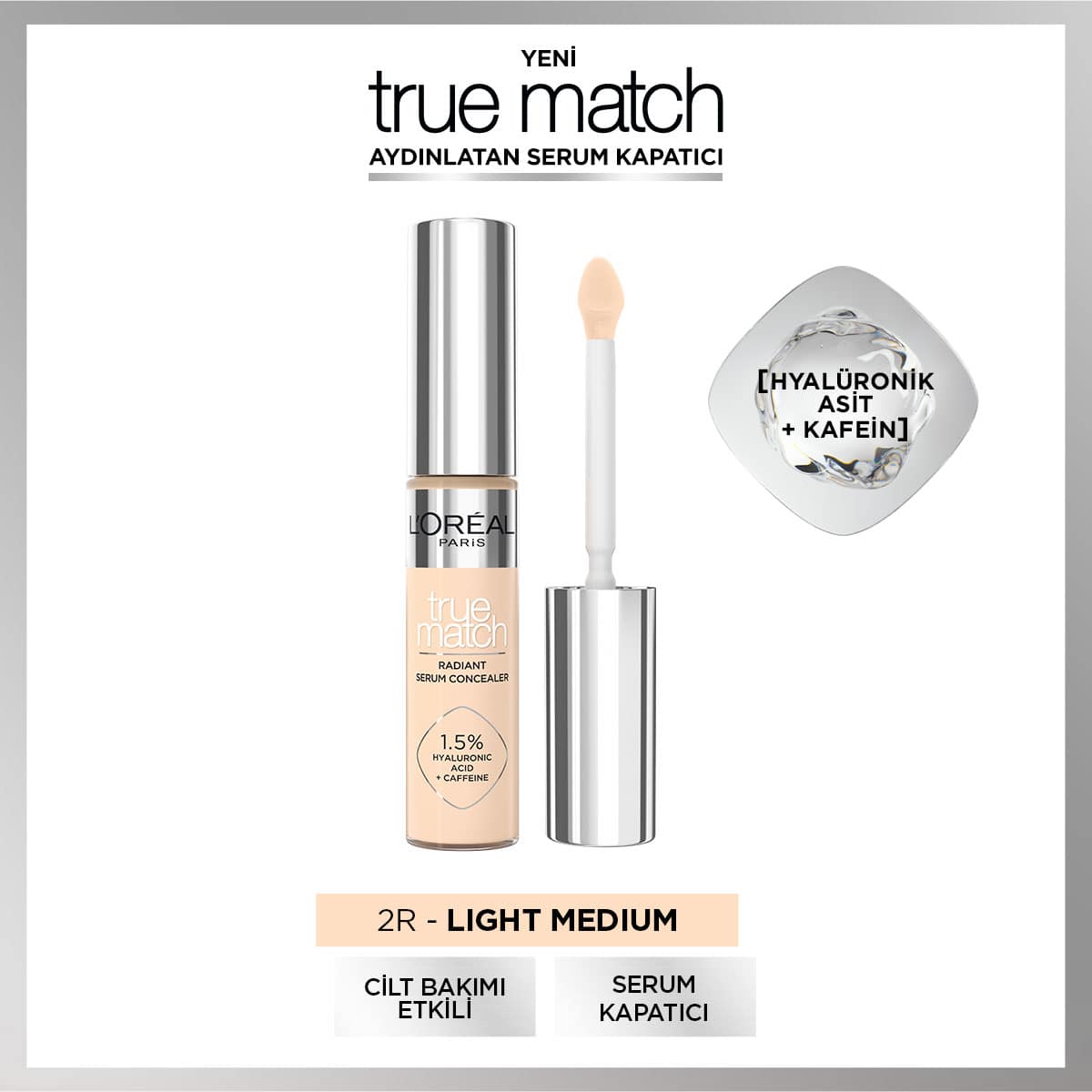 L'Oréal Paris True Match Aydınlatan Serum Kapatıcı - 2R 11 ml