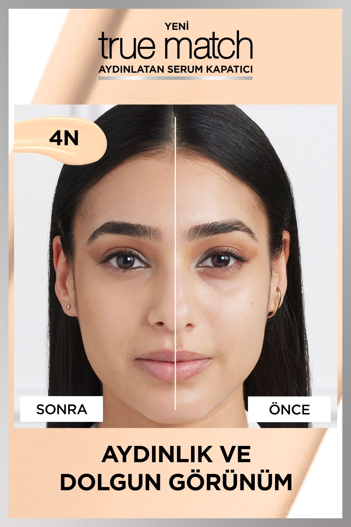 L'Oréal Paris True Match Aydınlatan Serum Kapatıcı - 4N 11 ml
