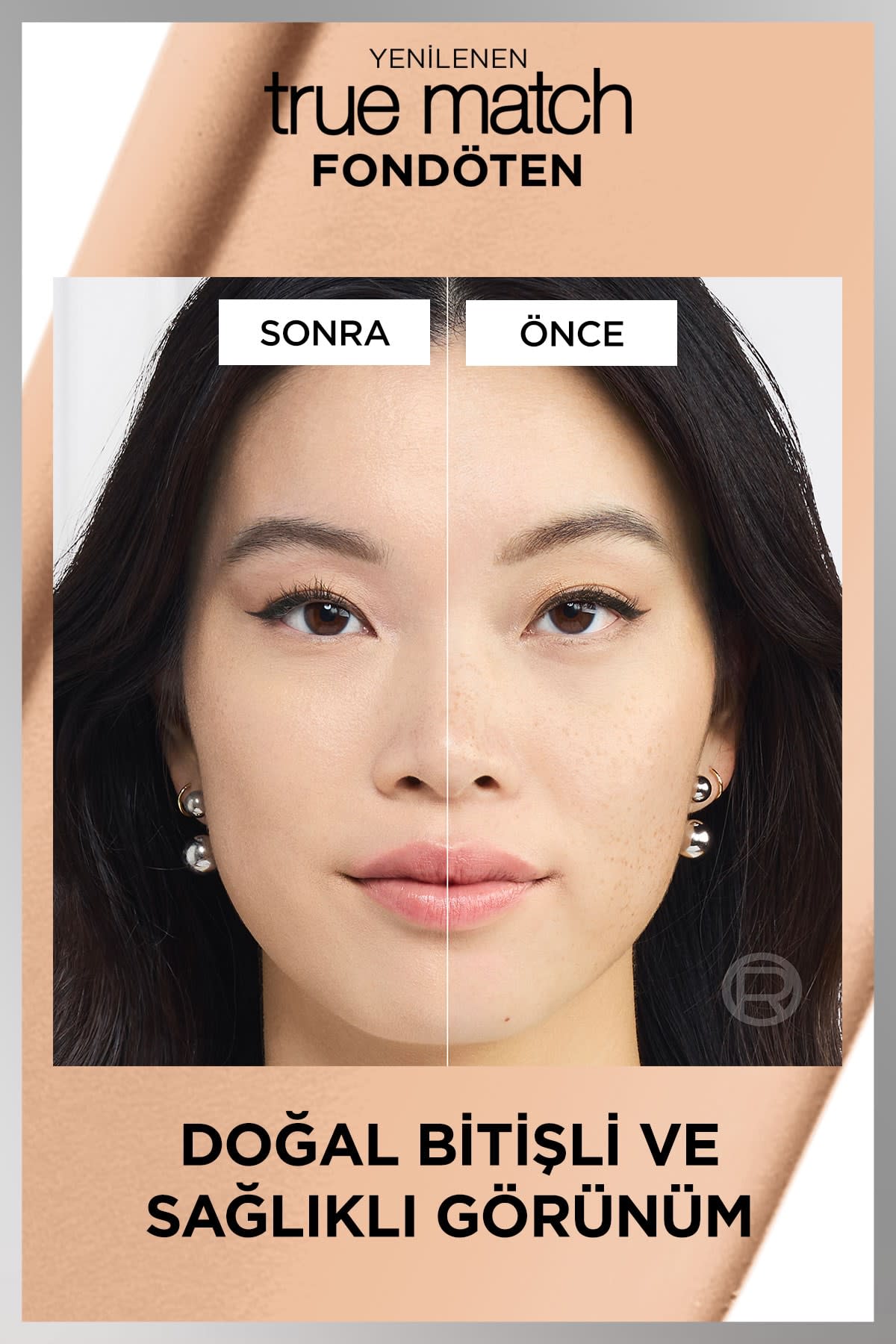 L'Oréal Paris True Match Bakım Yapan Fondöten - 1.5N Nötr Alt Ton