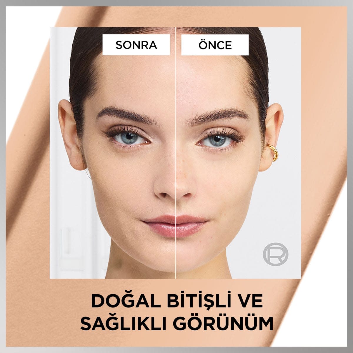 L'Oréal Paris True Match Bakım Yapan Fondöten - 1C Soğuk Alt Ton