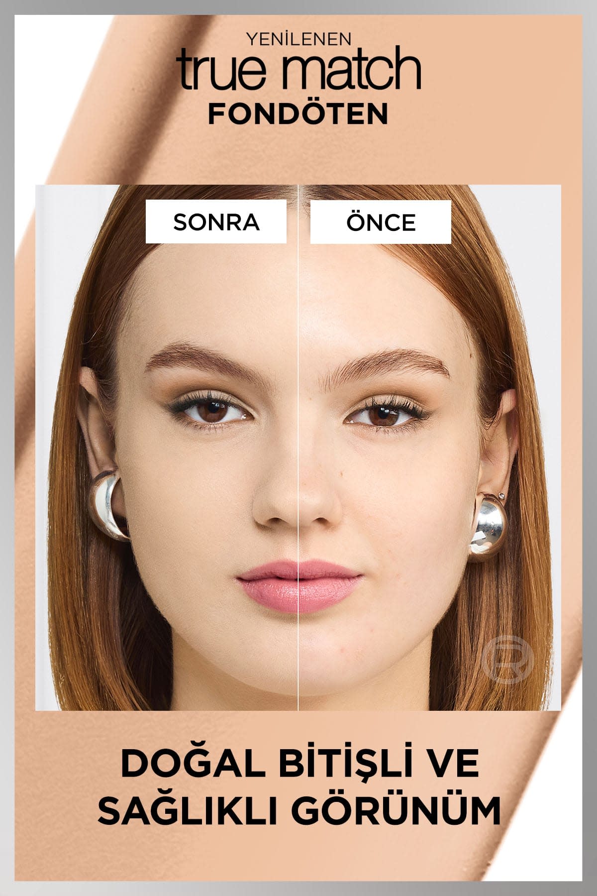 L'Oréal Paris True Match Bakım Yapan Fondöten - 1N Nötr Alt Ton