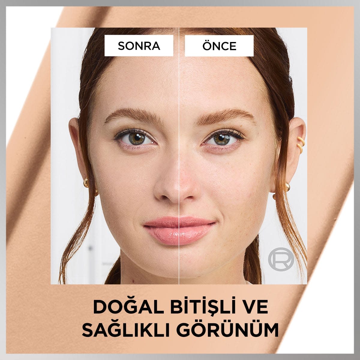 L'Oréal Paris True Match Bakım Yapan Fondöten - 2C Soğuk Alt Ton
