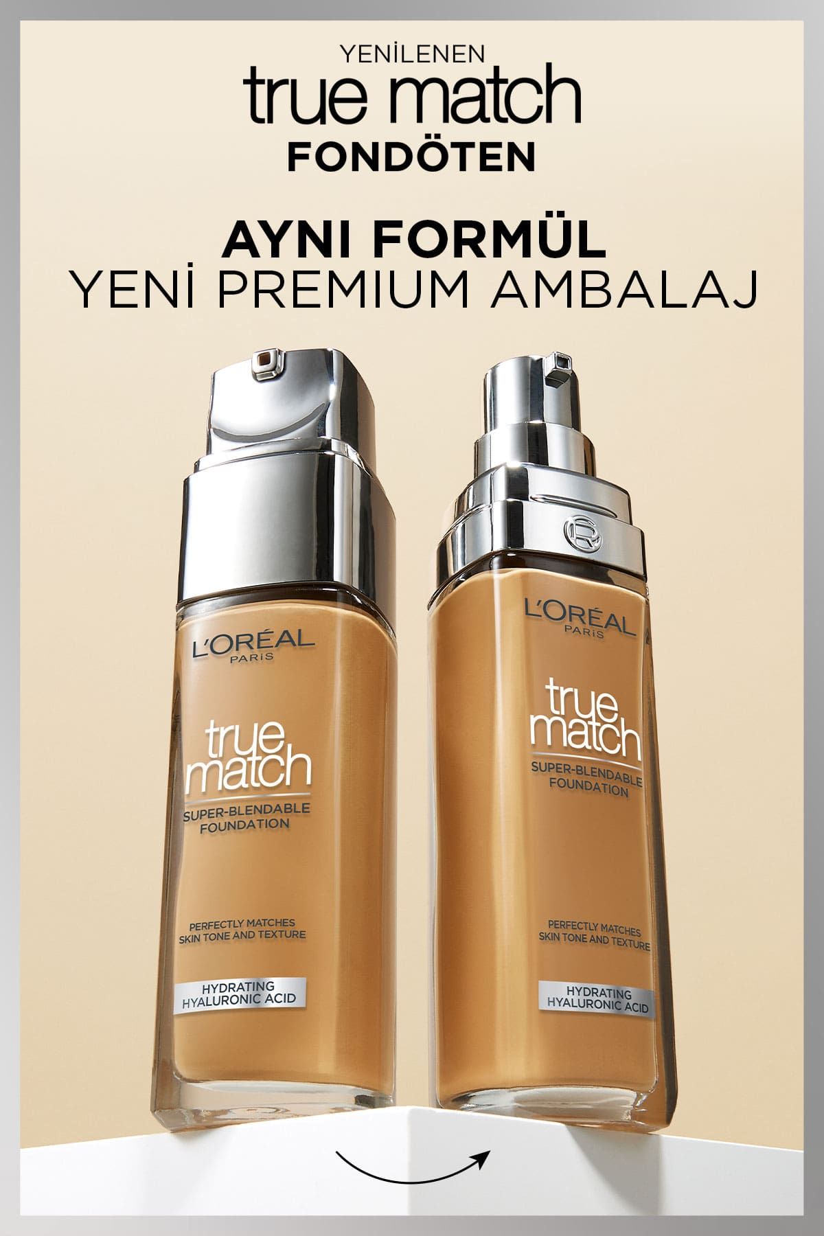 L'Oréal Paris True Match Bakım Yapan Fondöten - 2N Nötr Alt Ton