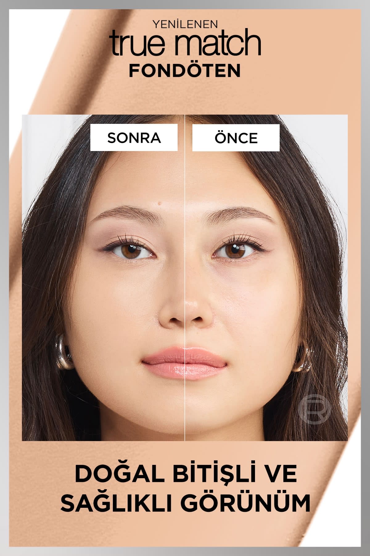 L'Oréal Paris True Match Bakım Yapan Fondöten - 2N Nötr Alt Ton