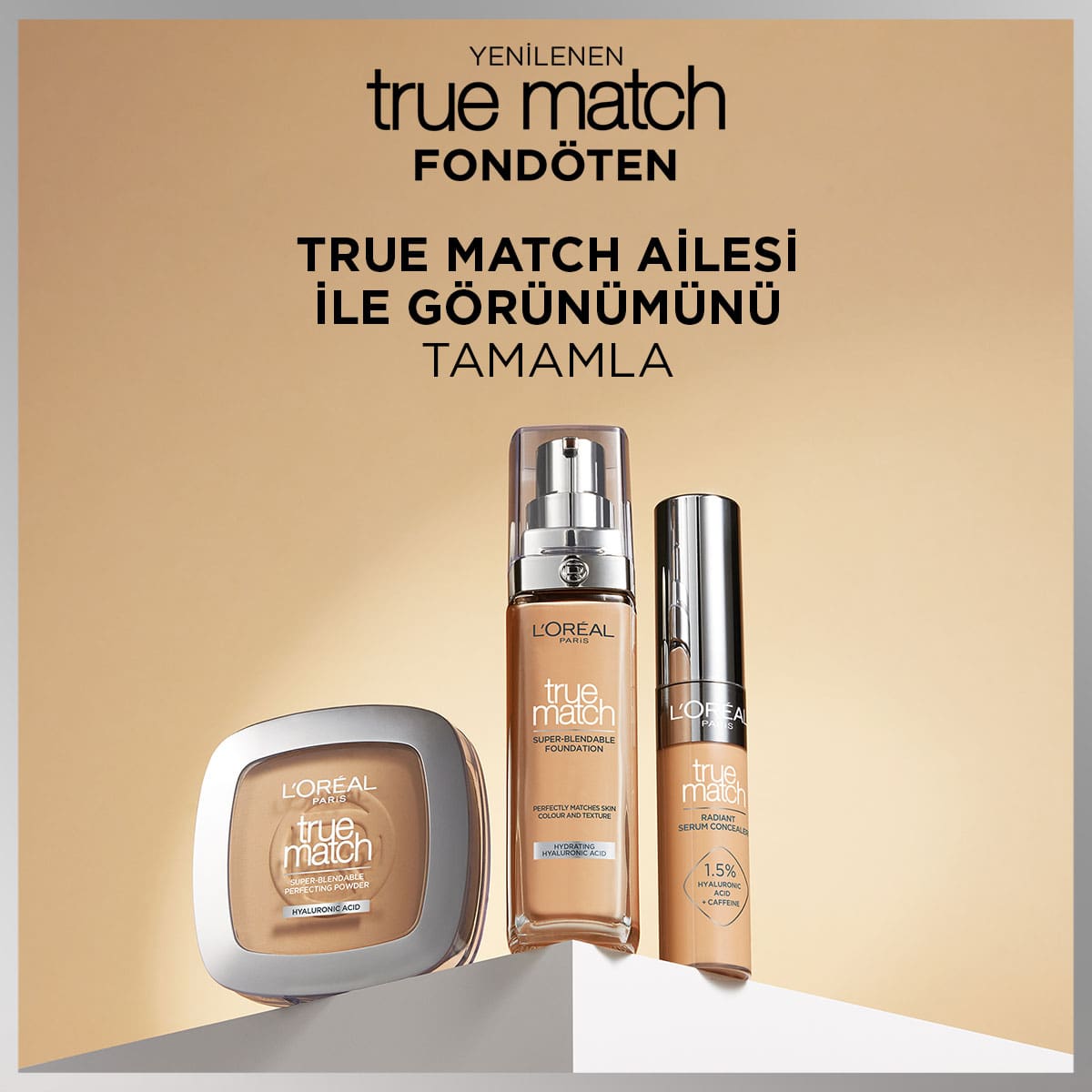 L'Oréal Paris True Match Bakım Yapan Fondöten - 2N Nötr Alt Ton