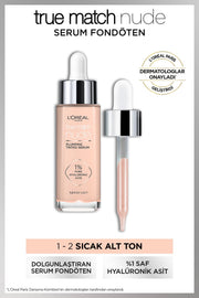 L'Oréal Paris True Match Nude Fondöten Serum 1-2 Rosy Light