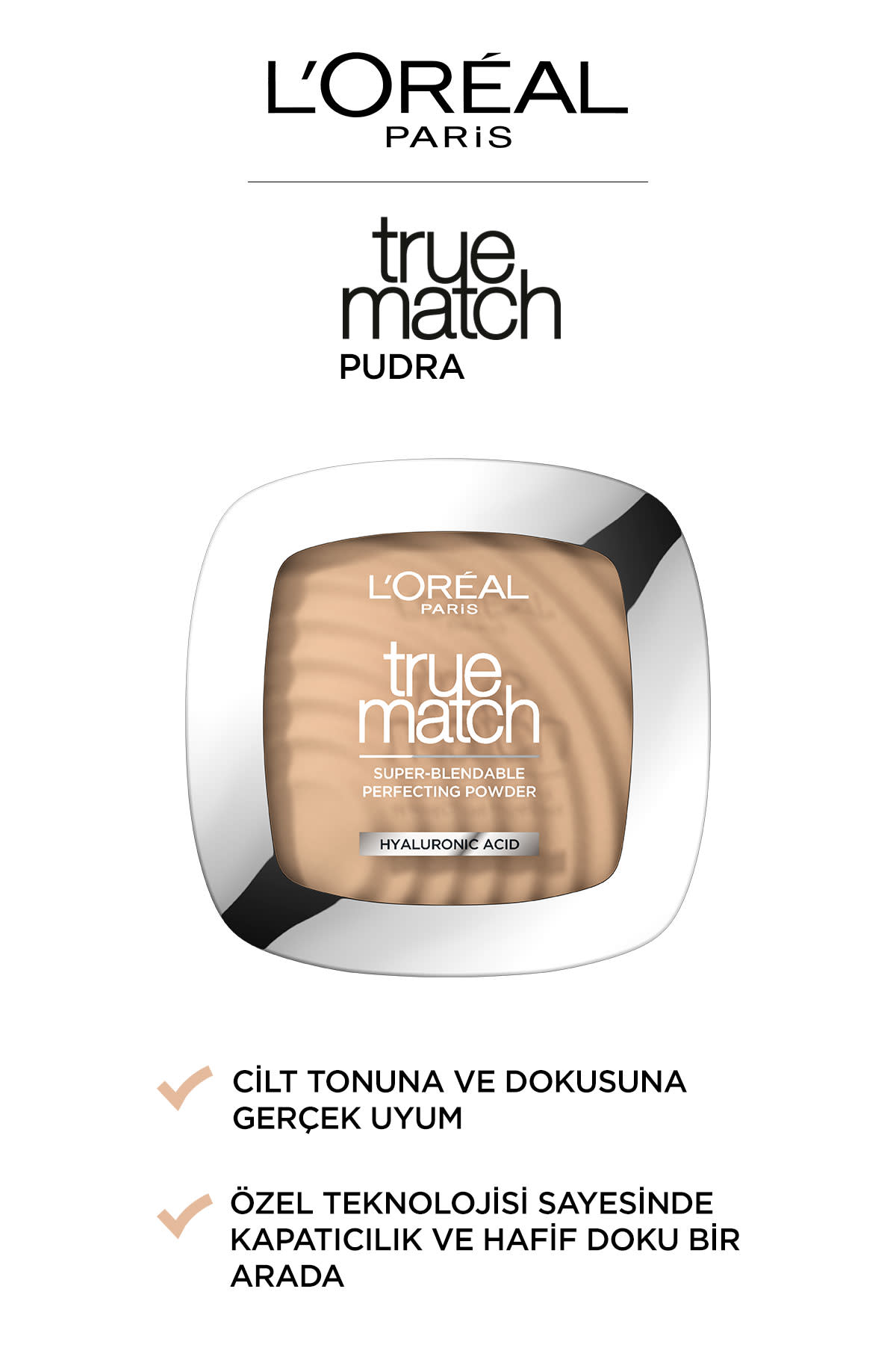 L'Oréal Paris True Match Pudra 4.N Beige