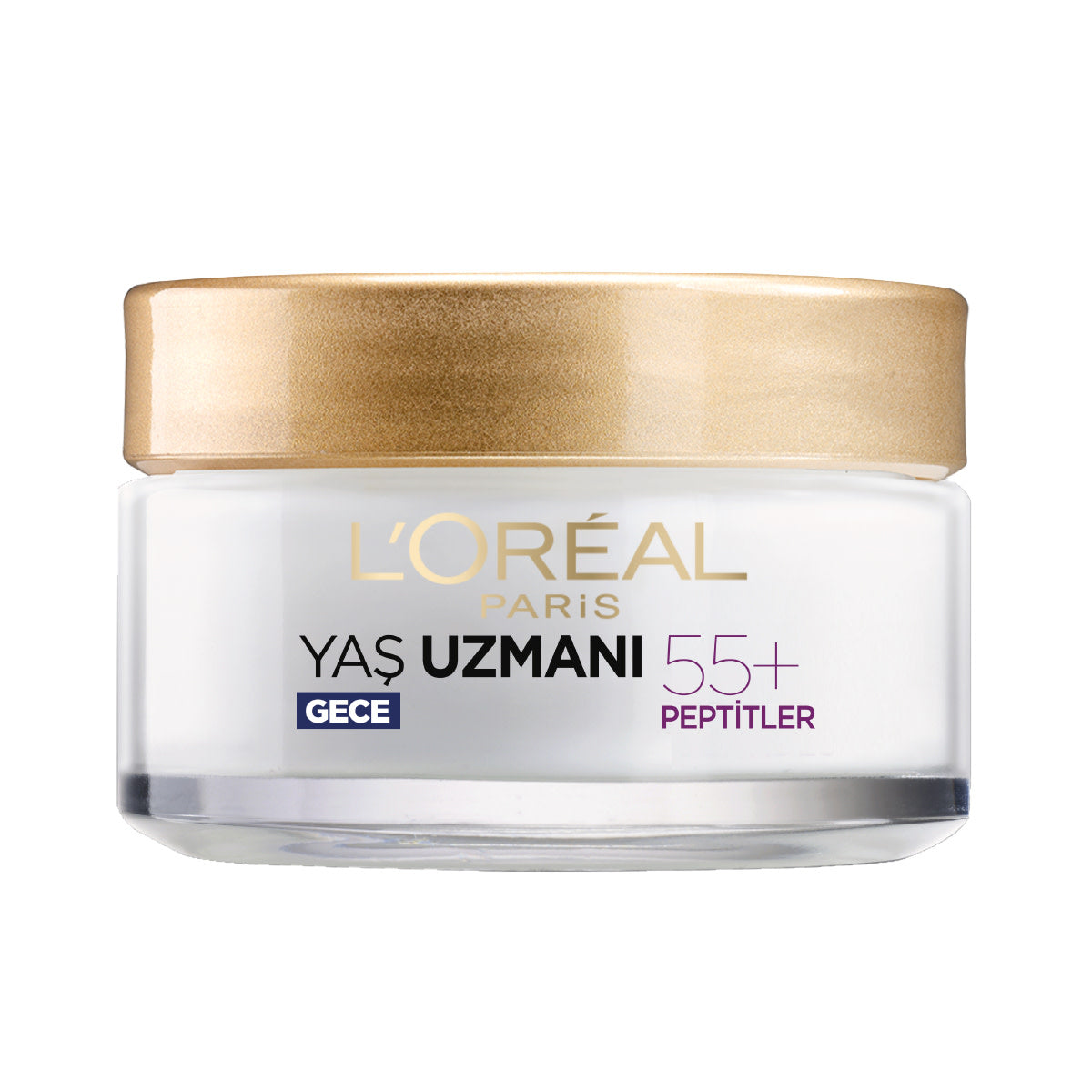 L'Oréal Paris Yaş Uzmanı 55+ Kırışıklık Karşıtı Yenileyici Gece Kremi