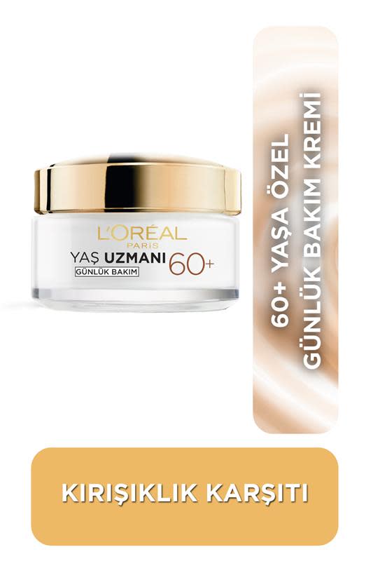 L'Oréal Paris Yaş Uzmanı 65+ Kırışıklık Karşıtı Besleyici Krem