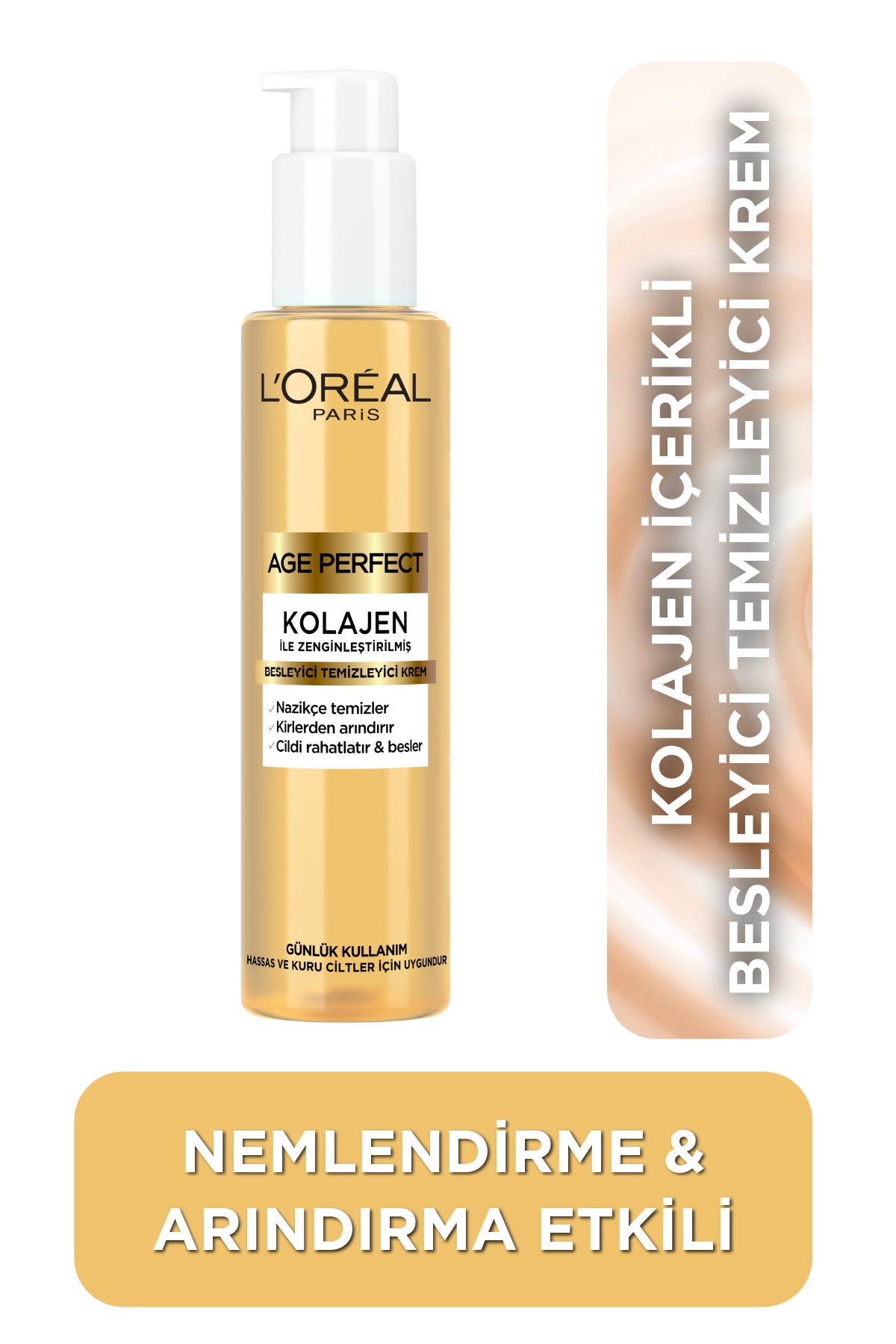 L'Oreal Paris Age Perfect Kolajen Yüz Temizleme Jeli 150 ml