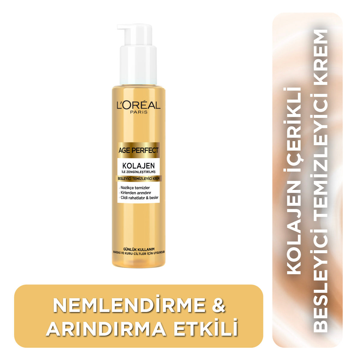L'Oreal Paris Age Perfect Kolajen Yüz Temizleme Jeli 150 ml