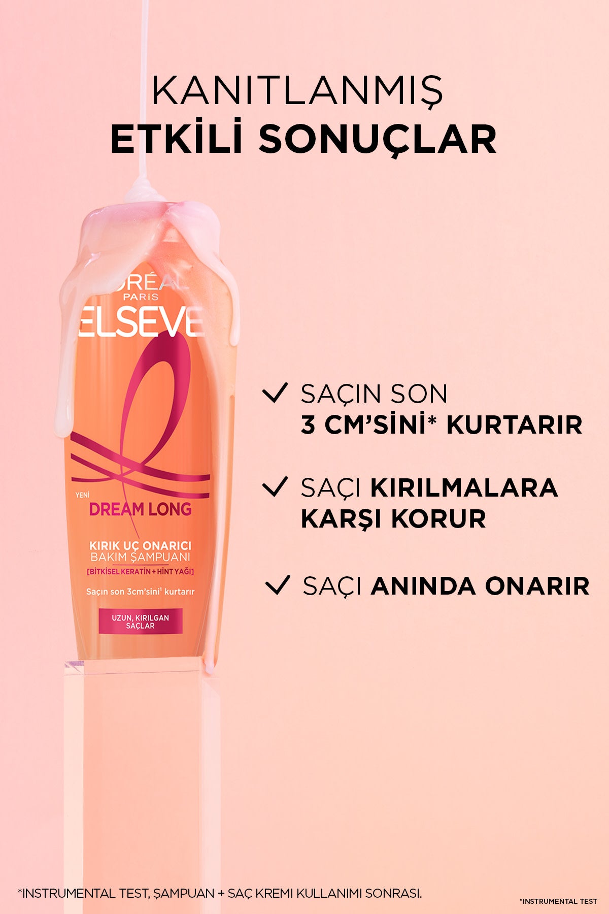 L'Oreal Paris Elseve Dream Long Onarıcı Bakım Şampuanı 300 ml
