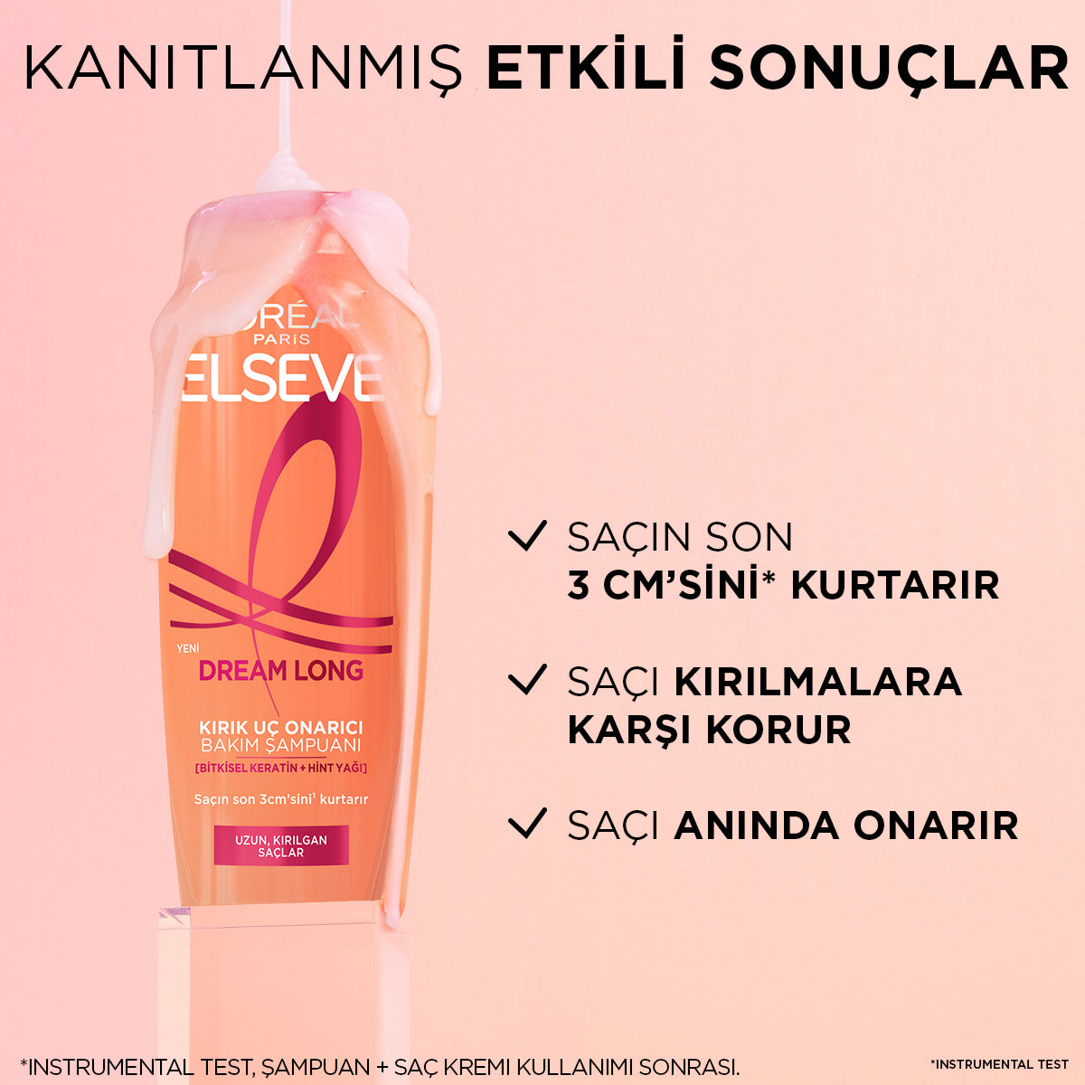 L'Oreal Paris Elseve Dream Long Onarıcı Bakım Şampuanı 300 ml