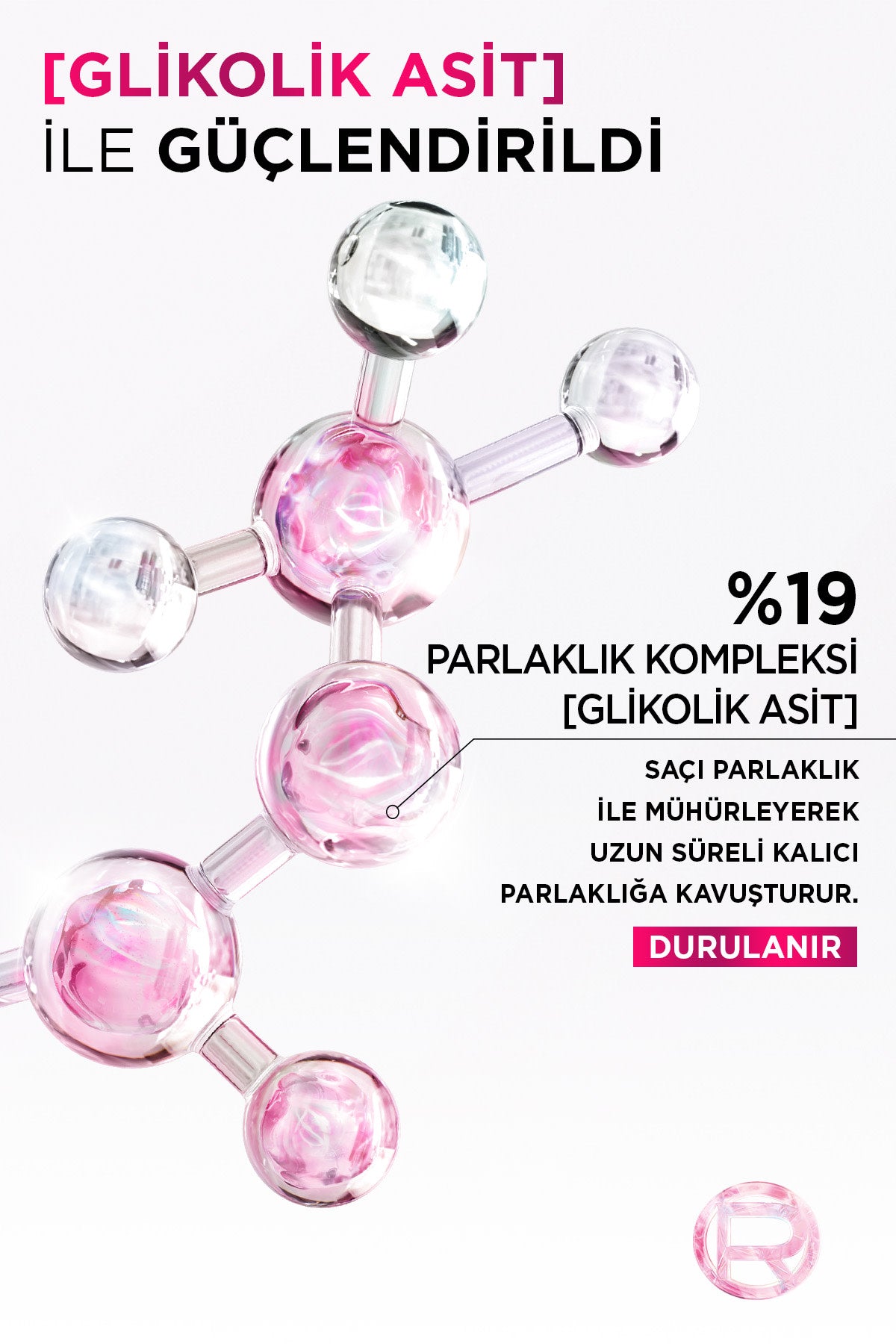 L'Oreal Paris Elseve Ultimate Glycolic Gloss Parlaklığı Saça Mühürleyen Laminasyon 5 Dakikada Durulanan Sülfatsız Bakım 200ml