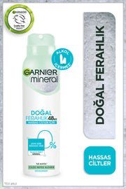 Garnier Mineral Doğal Ferahlık Spray Deodorant
