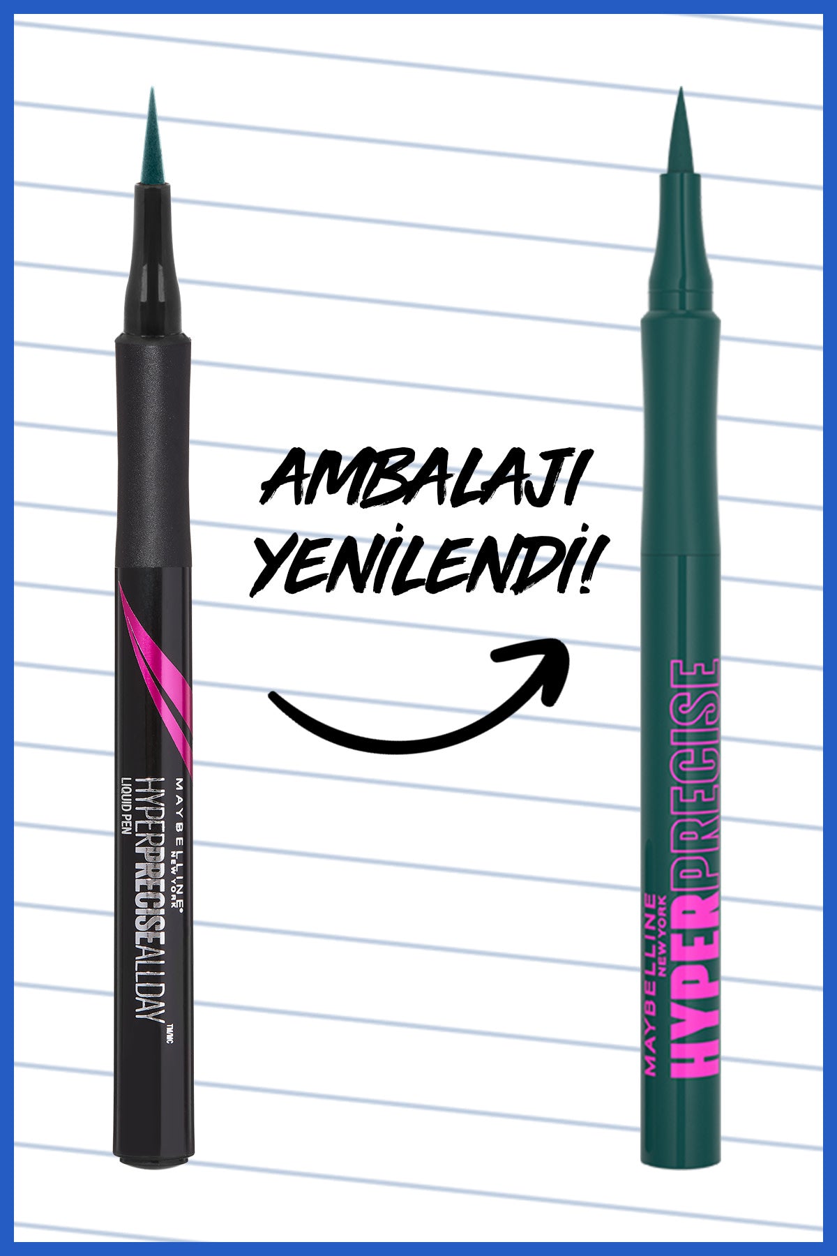 Maybelline New York Hyper Precise All Day Eyeliner- 720 Parrot