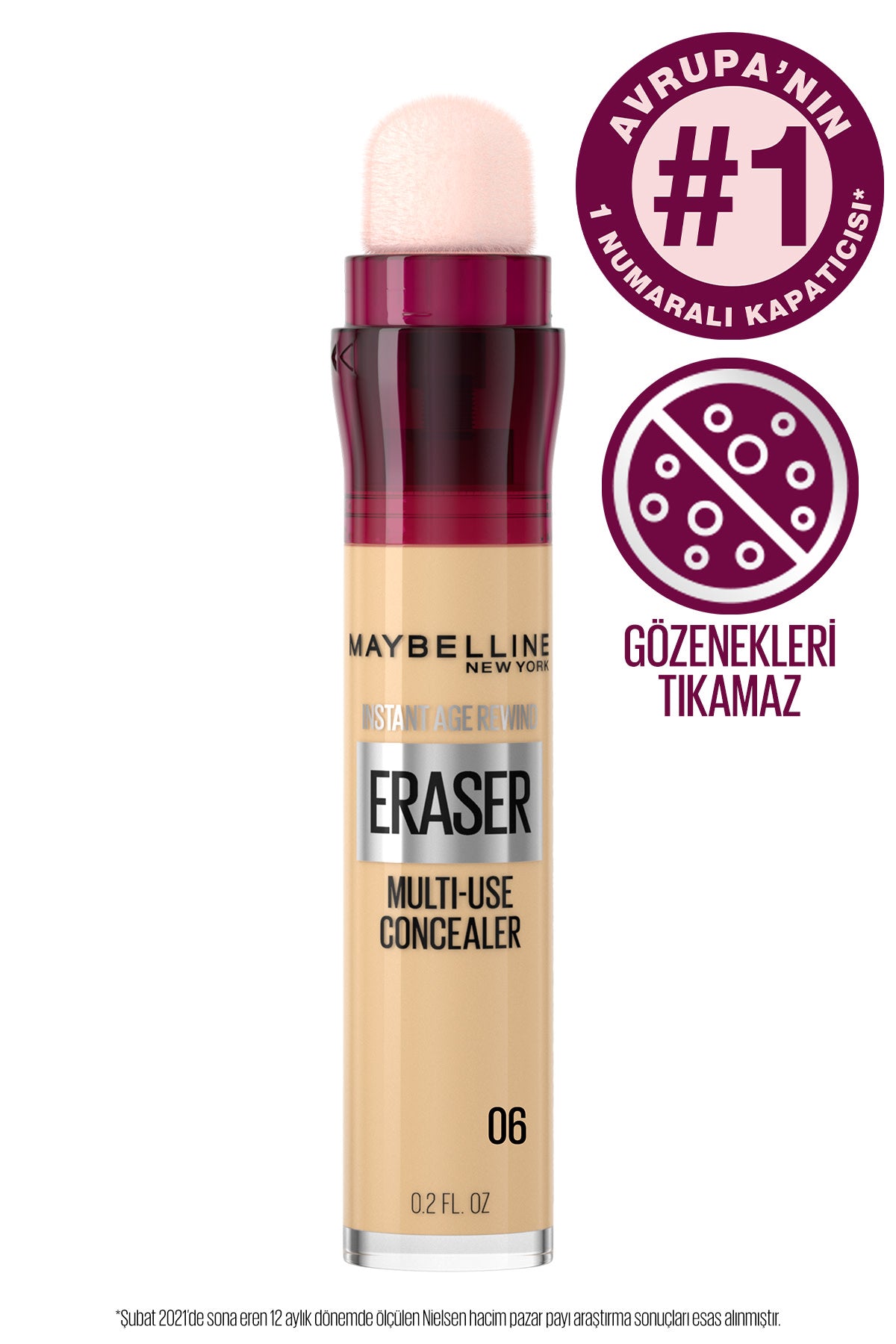 Maybelline New York Instant Anti Age Eraser Kapatıcı - 06 Neutralizer