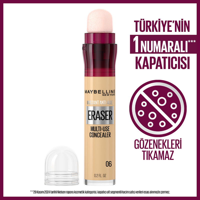 Maybelline New York Instant Anti Age Eraser Kapatıcı - 06 Neutralizer