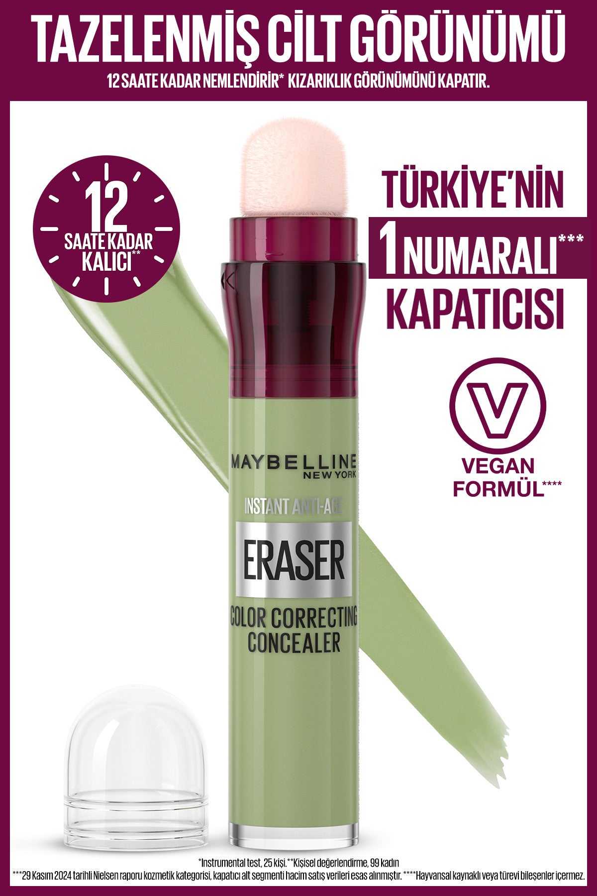 Maybelline New York Instant Anti Age Eraser Renk Eşitleyici Kapatıcı