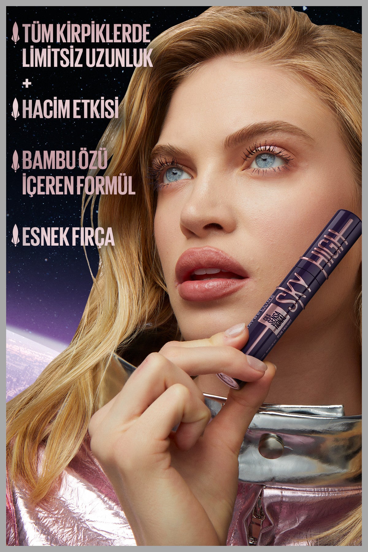 Maybelline New York Lash Sensational Sky High Blue Mist Maskara