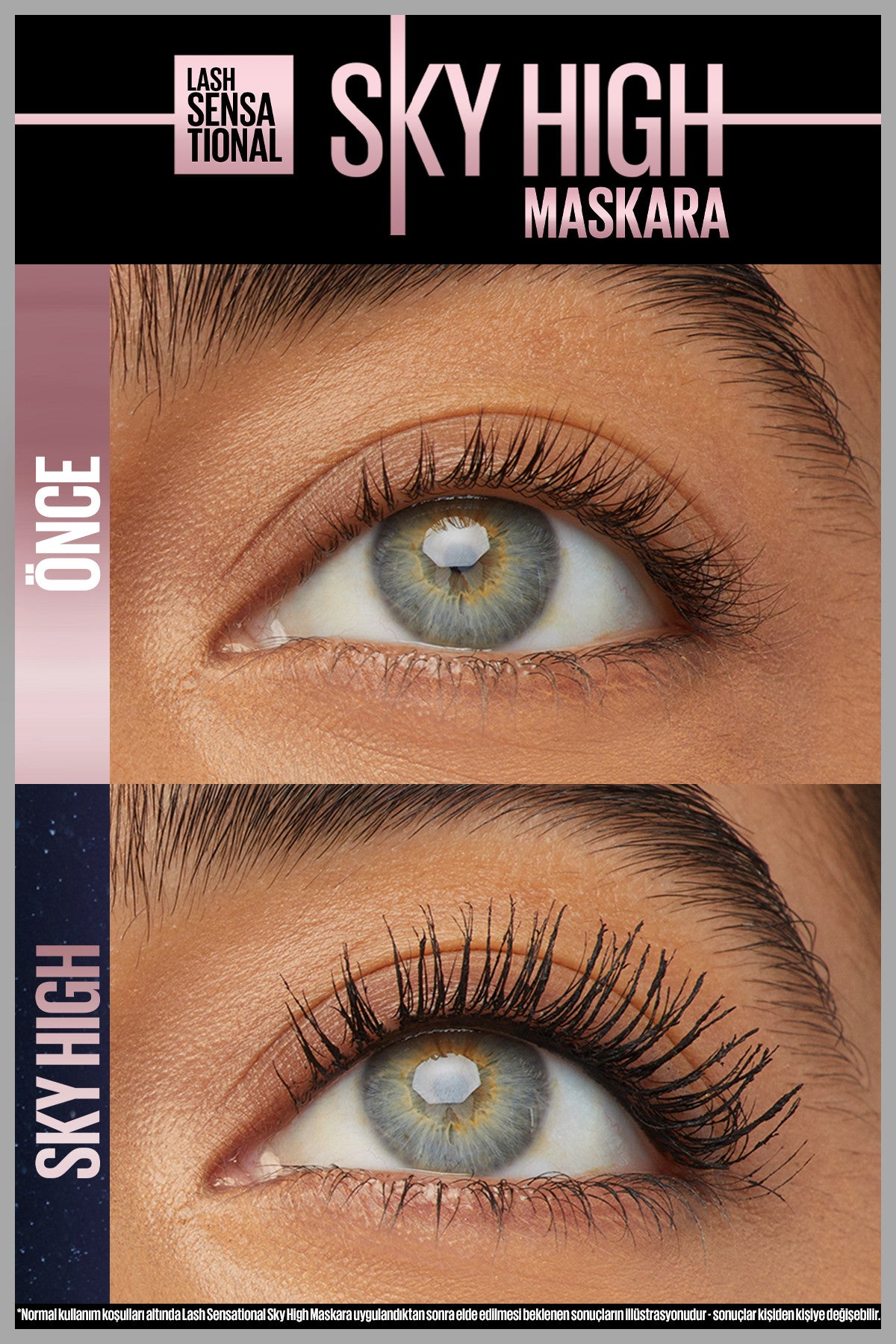 Maybelline New York Lash Sensational Sky High Suya Dayanıklı Waterproof Maskara