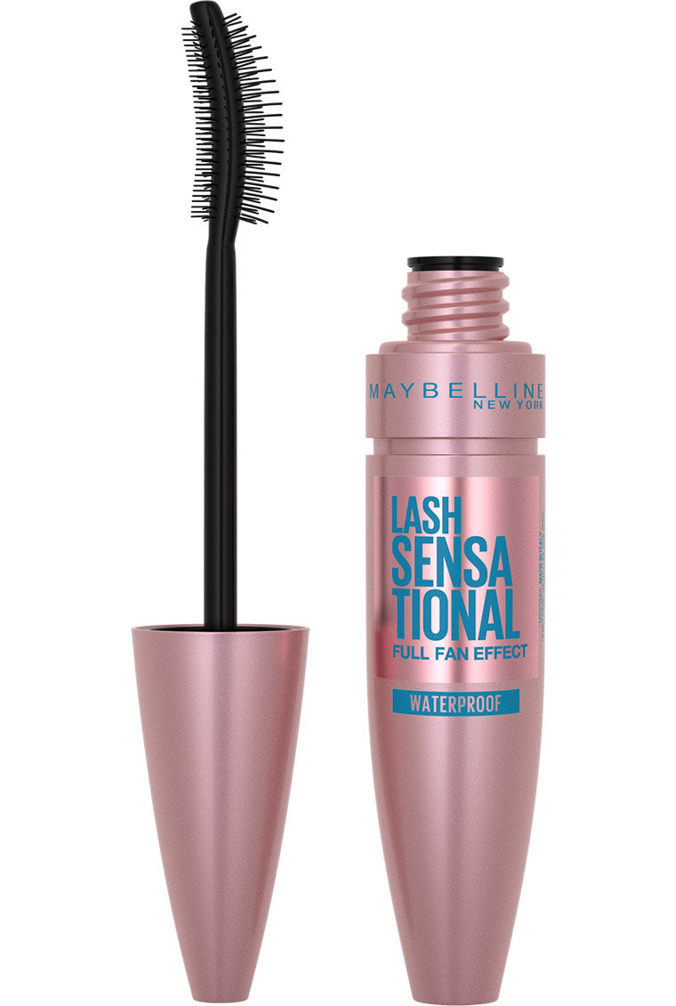 Maybelline New York Lash Sensational Yelpaze Etkili Suya Dayanıklı Siyah Maskara