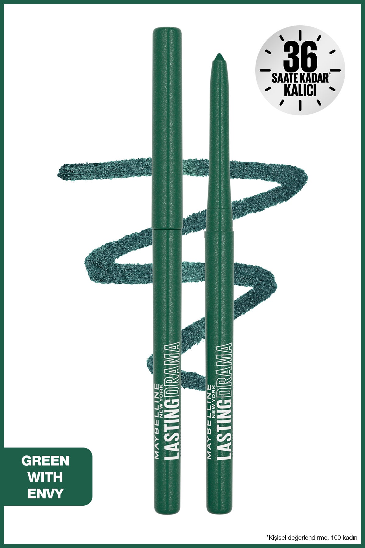 Maybelline New York Lasting Drama Automatic Liner Göz Kalemi- Green With Envy