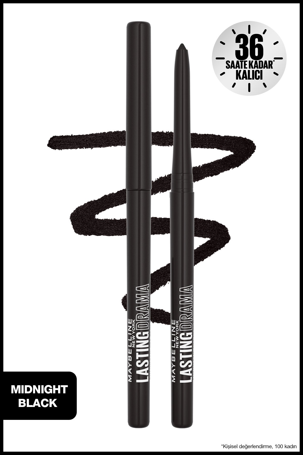 Maybelline New York Lasting Drama Automatic Liner Göz Kalemi- Midnight Black