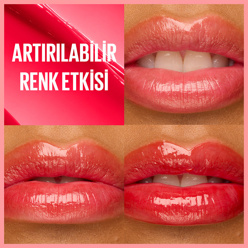 Maybelline New York Lifter Glaze Renkli Dudak Balmı - 02 Pink Drip