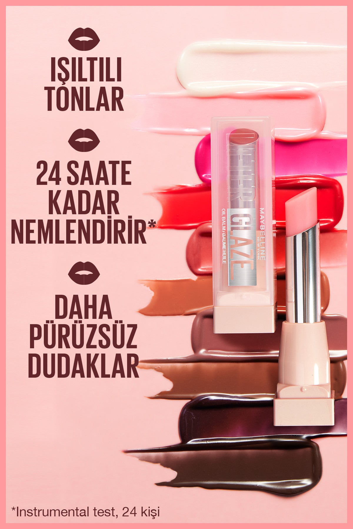 Maybelline New York Lifter Glaze Renkli Dudak Balmı - 06 Caramel Glow