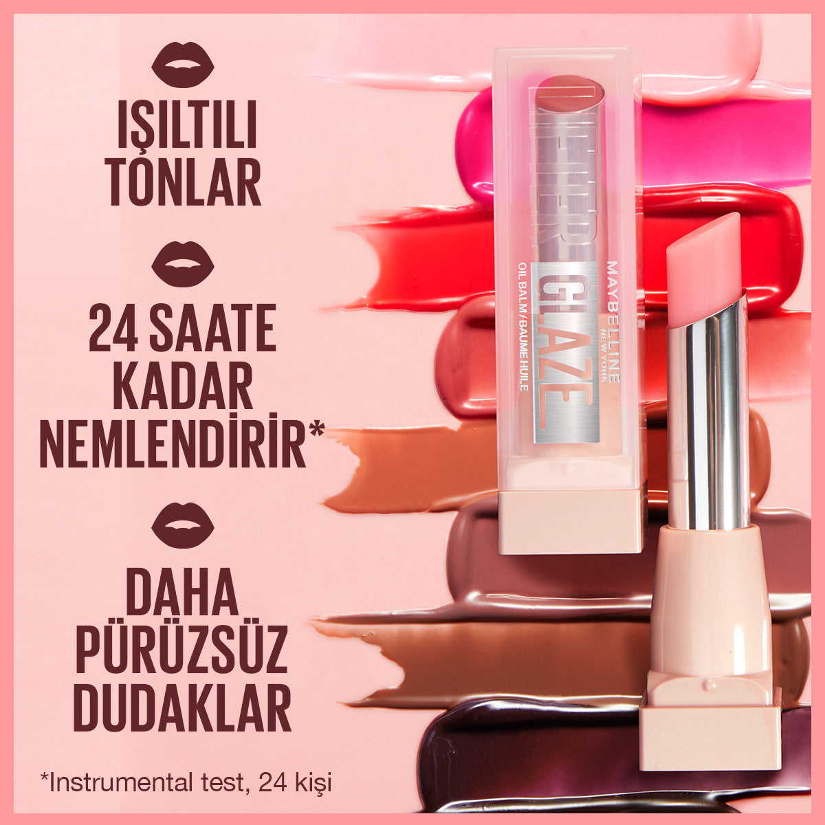 Maybelline New York Lifter Glaze Renkli Dudak Balmı - 06 Caramel Glow