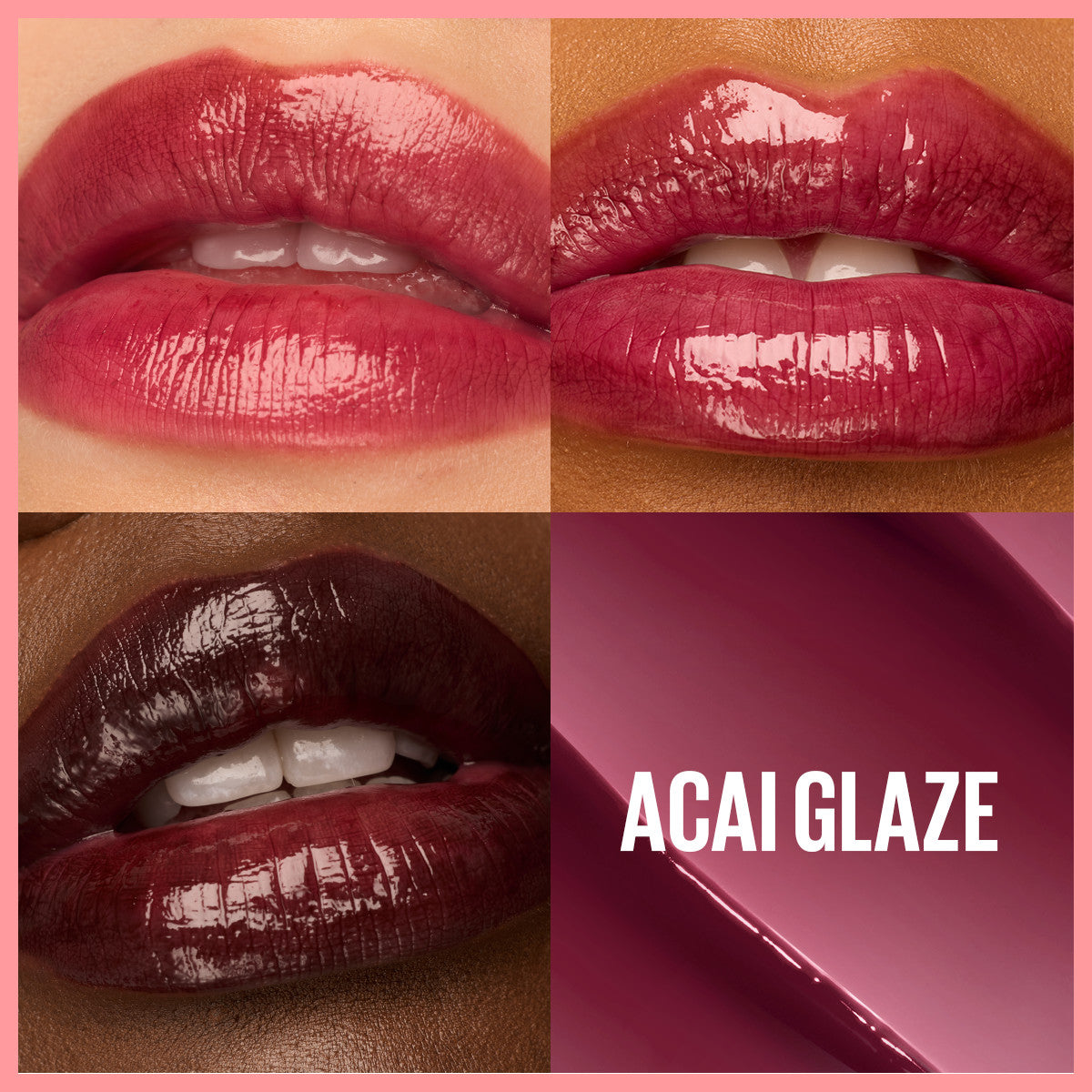 Maybelline New York Lifter Glaze Renkli Dudak Balmı - 08 Acai Glaze