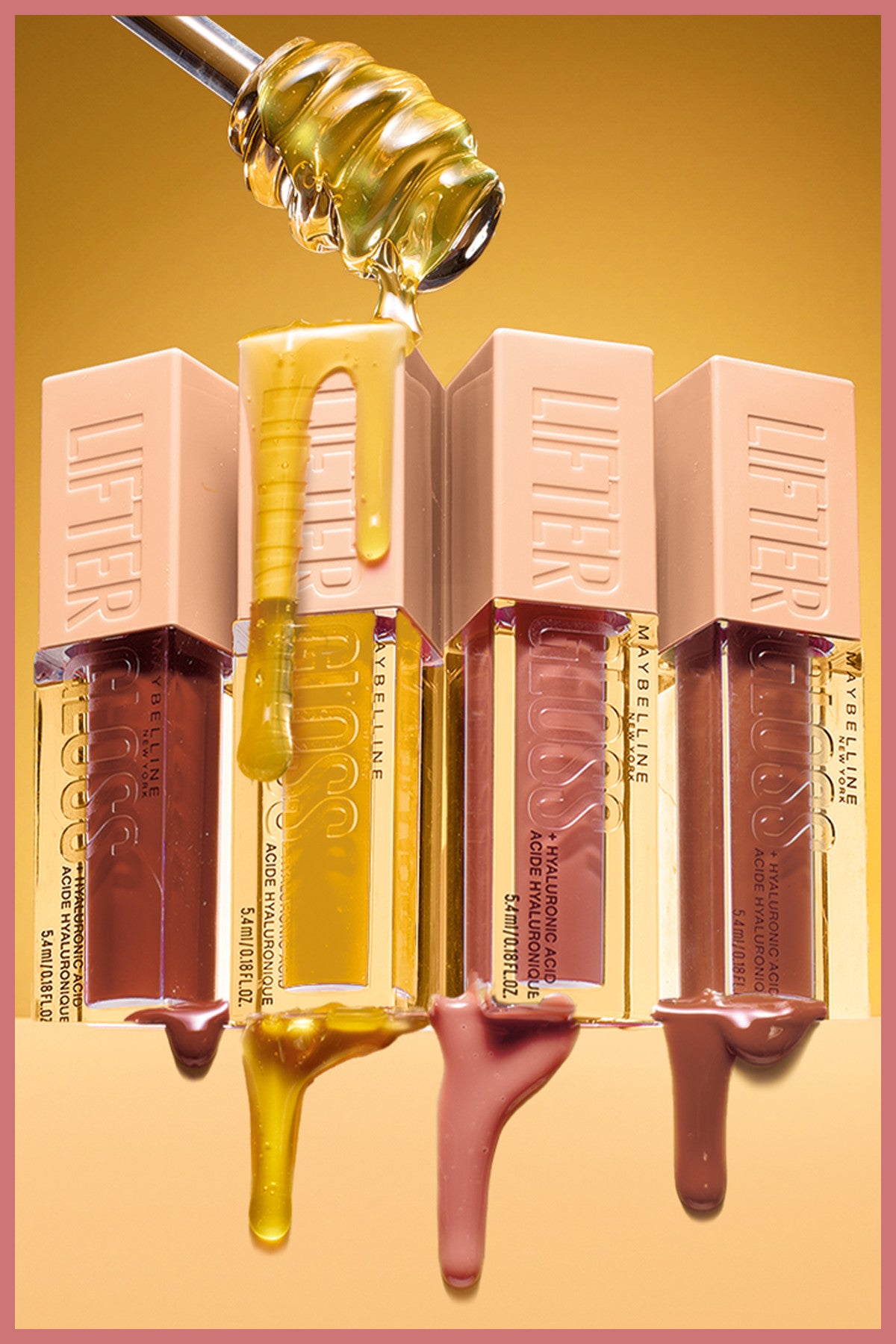 Maybelline New York Lifter Gloss Honey’d Nemlendirici Dudak Parlatıcısı - 26 Honey