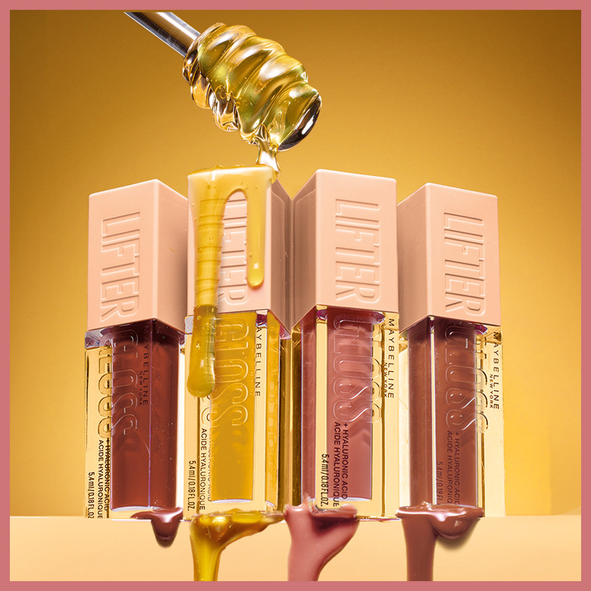 Maybelline New York Lifter Gloss Honey’d Nemlendirici Dudak Parlatıcısı - 26 Honey