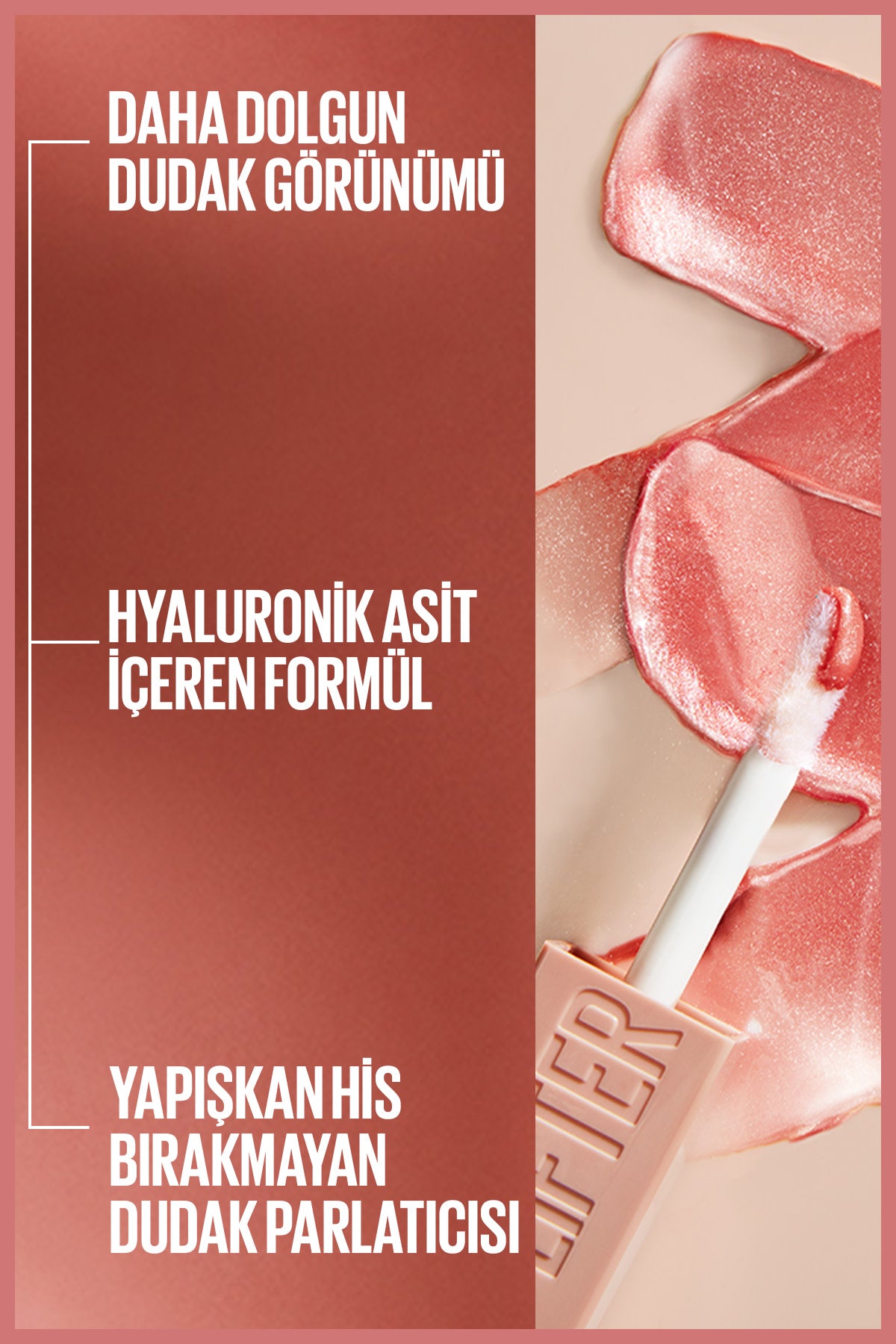 Maybelline New York Lifter Gloss Nemlendirici Dudak Parlatıcısı - 005 Petal