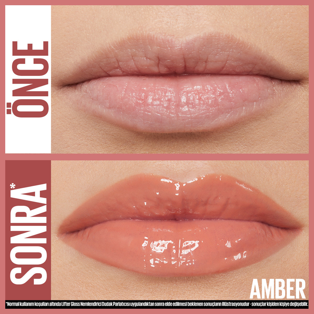 Maybelline New York Lifter Gloss Nemlendirici Dudak Parlatıcısı - 007 Amber
