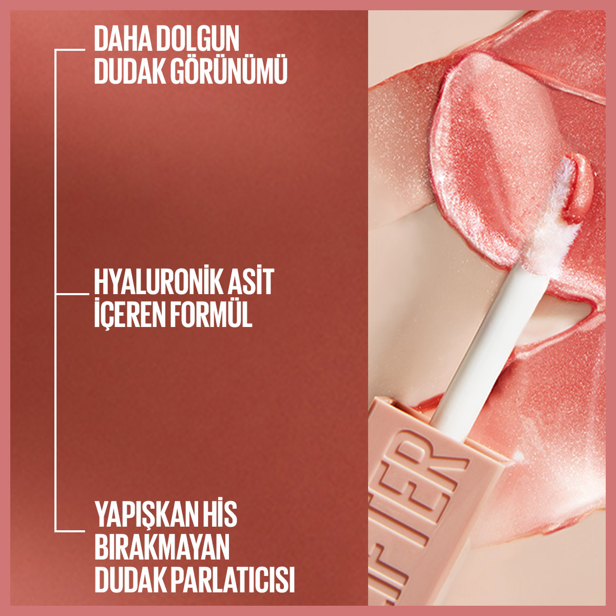 Maybelline New York Lifter Gloss Nemlendirici Dudak Parlatıcısı - 007 Amber