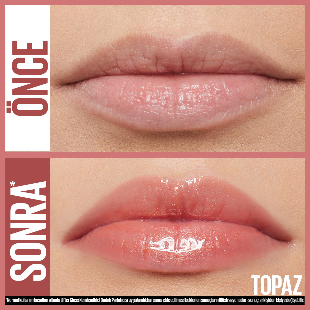 Maybelline New York Lifter Gloss Nemlendirici Dudak Parlatıcısı- 009 Topaz