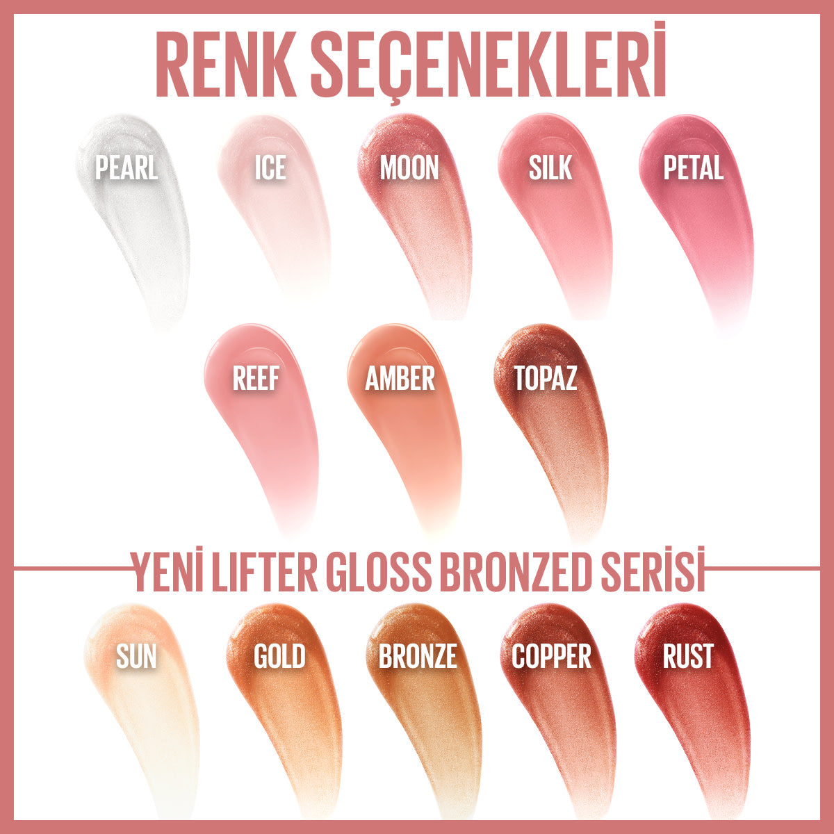Maybelline New York Lifter Gloss Nemlendirici Dudak Parlatıcısı- 009 Topaz