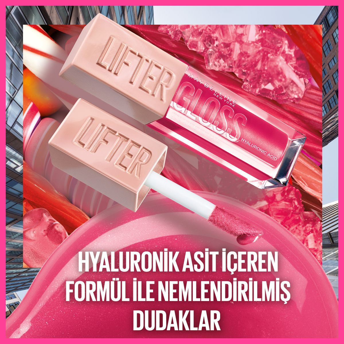 Maybelline New York Lifter Gloss Nemlendirici Dudak Parlatıcısı- 23 Sweetheart