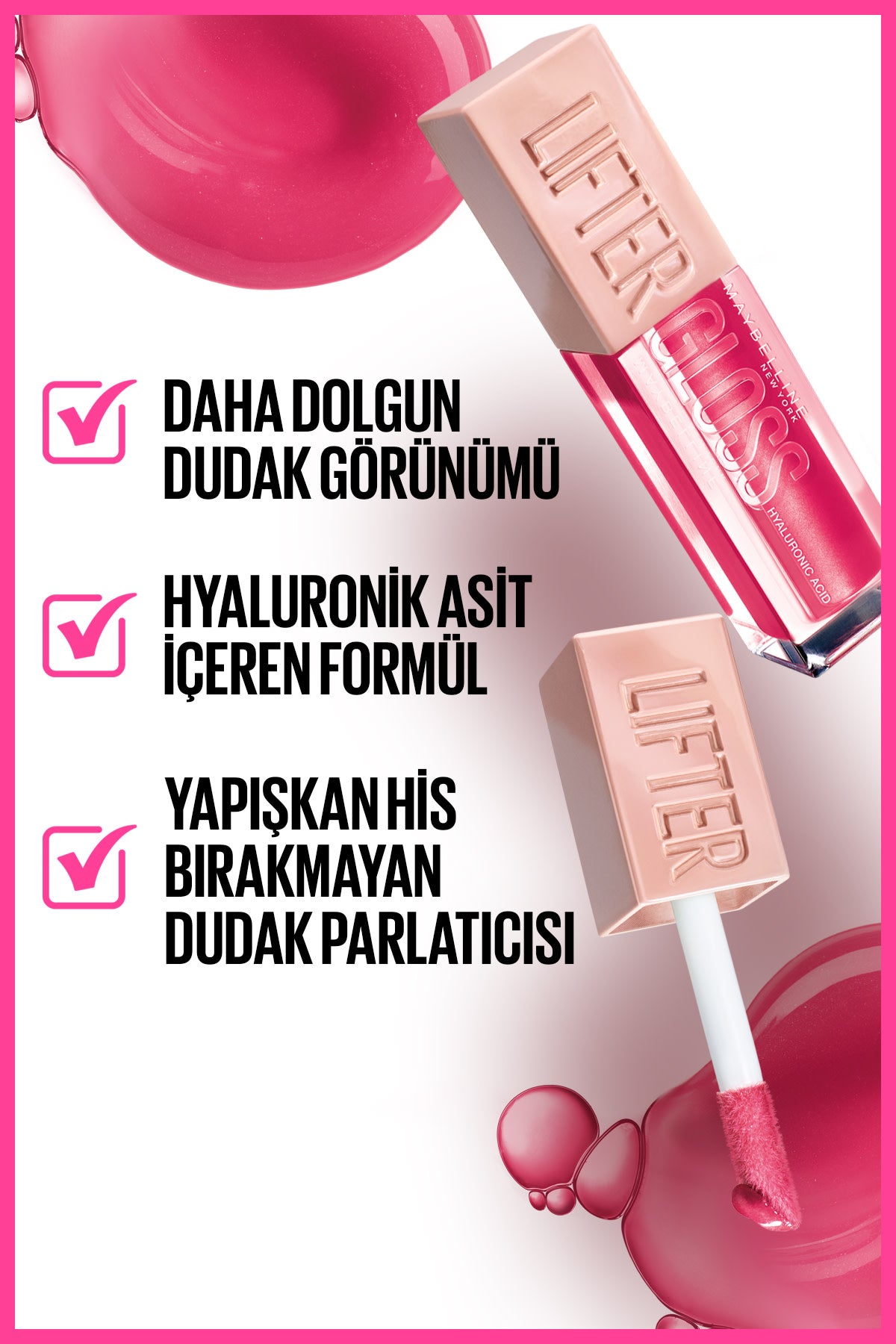 Maybelline New York Lifter Gloss Nemlendirici Dudak Parlatıcısı- 23 Sweetheart