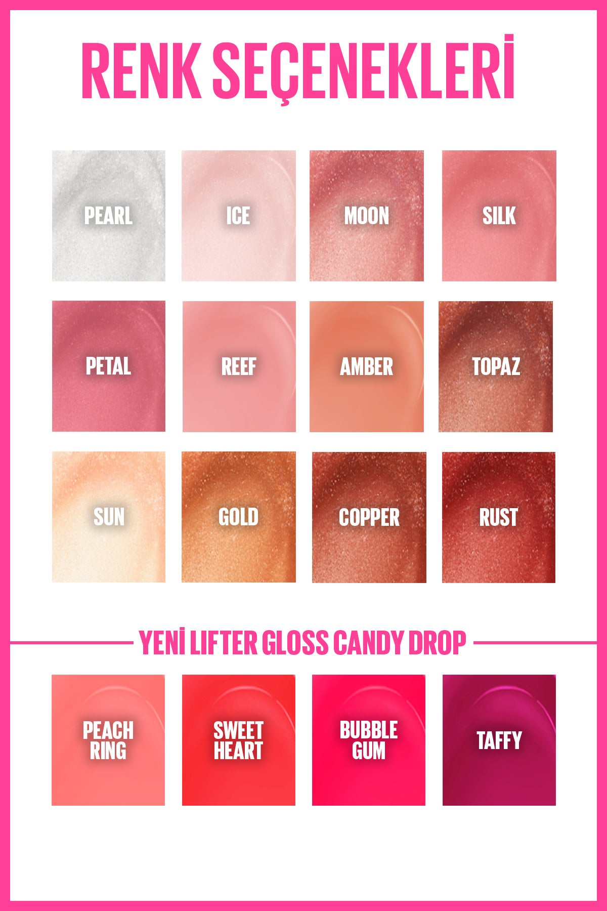 Maybelline New York Lifter Gloss Nemlendirici Dudak Parlatıcısı- 24 Bubblegum