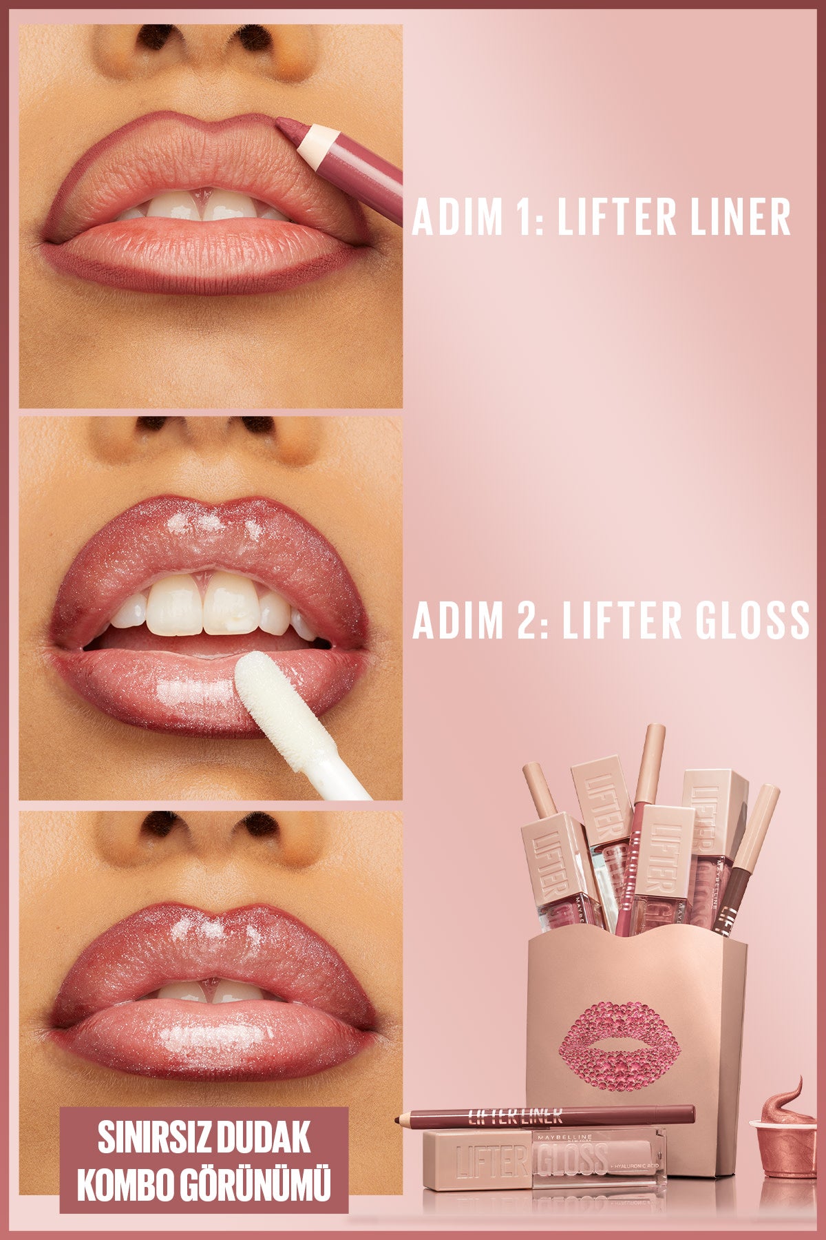 Maybelline New York Lifter Liner Dudak Kalemi- 06 Line Leader